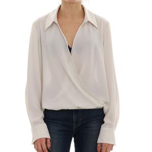 CAMICIA INCROCIATA PANNA